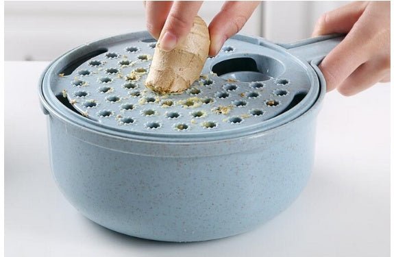 8 In 1 Mandoline Slicer Vegetable Slicer Potato Peeler Carrot Onion Grater With Strainer Vegetable Cutter Kitchen Accessories GoodsCorner