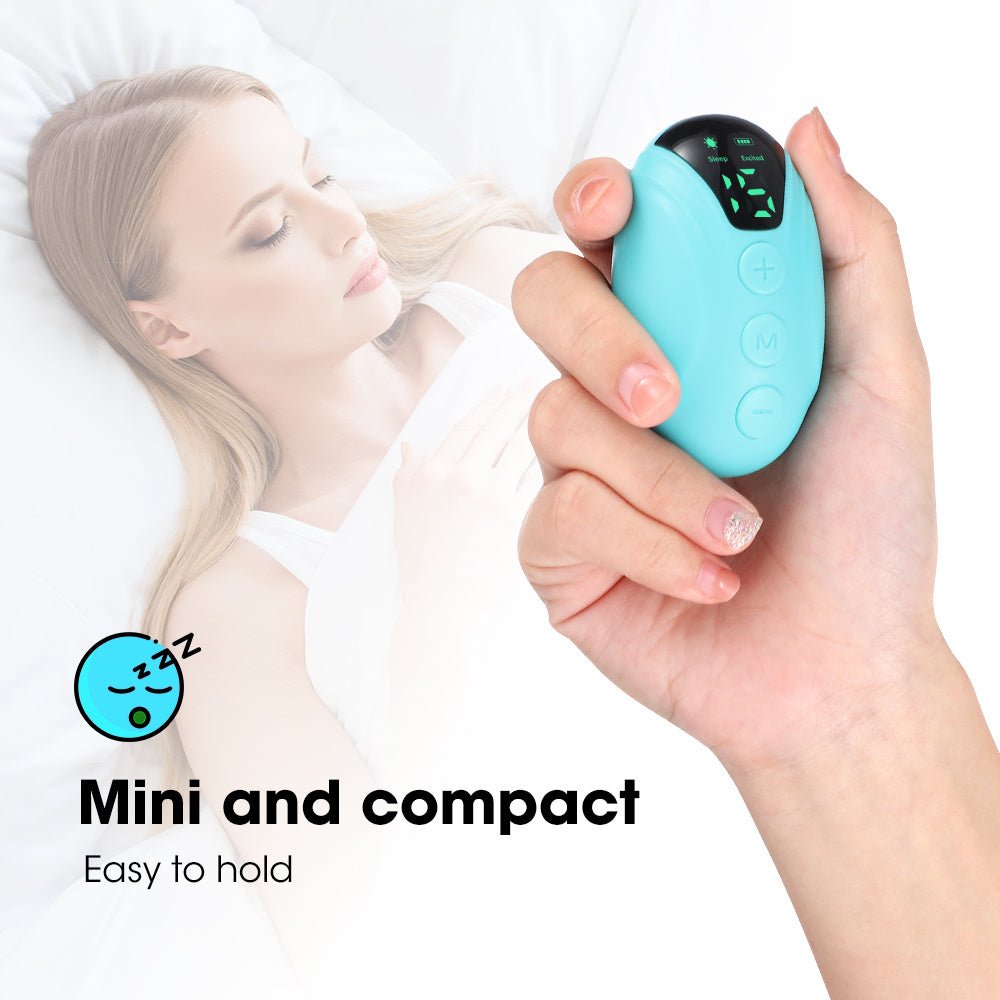 Sleep Aid Hand - held Micro - current Intelligent Relieve Anxiety Depression Fast Sleep Instrument Sleeper Therapy Insomnia Device GoodsCorner