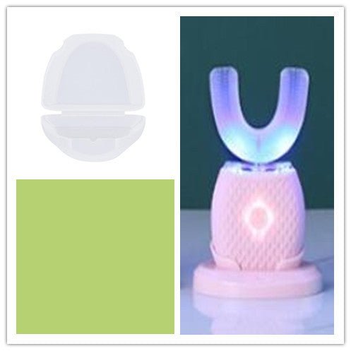 Smart Electric Toothbrush USB Rechargeable U - shaped Tooth GoodsCorner