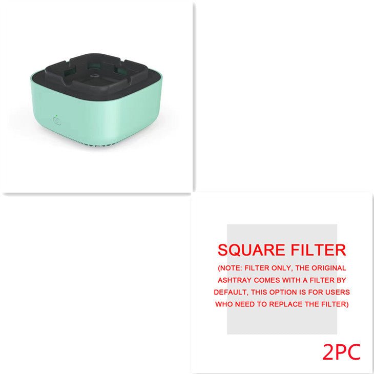 Smoke Removal Air Purification Ashtray Anion Purification Practical Automatic Purifier Ashtray Portable Gadgets For Car Ashtray GoodsCorner