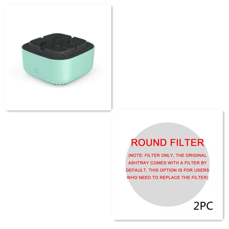 Smoke Removal Air Purification Ashtray Anion Purification Practical Automatic Purifier Ashtray Portable Gadgets For Car Ashtray GoodsCorner