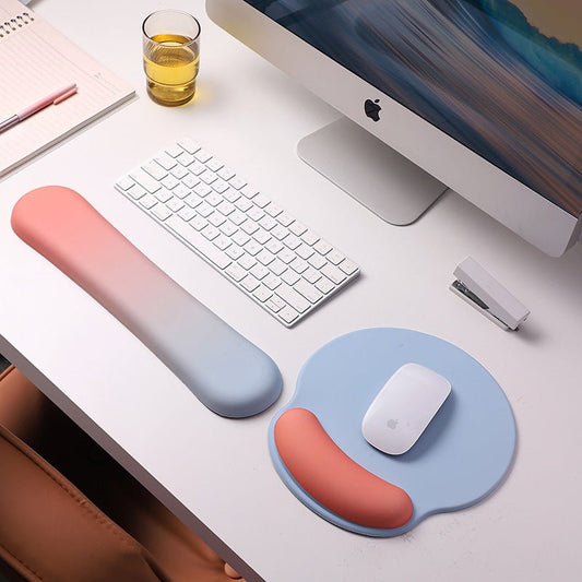 Candy Color Wrister Protective Mouse Pad Office Keyboard Support GoodsCorner